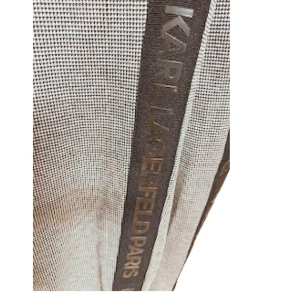 KARL LAGERFELD PARIS MEN'S SOFT HOUNDSTOOTH JOGGERS SIZE 16 - Picture 4 of 7